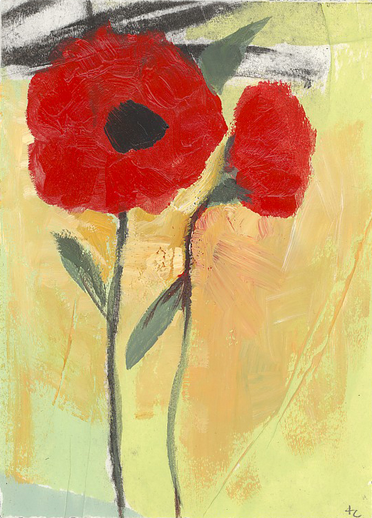 two poppies