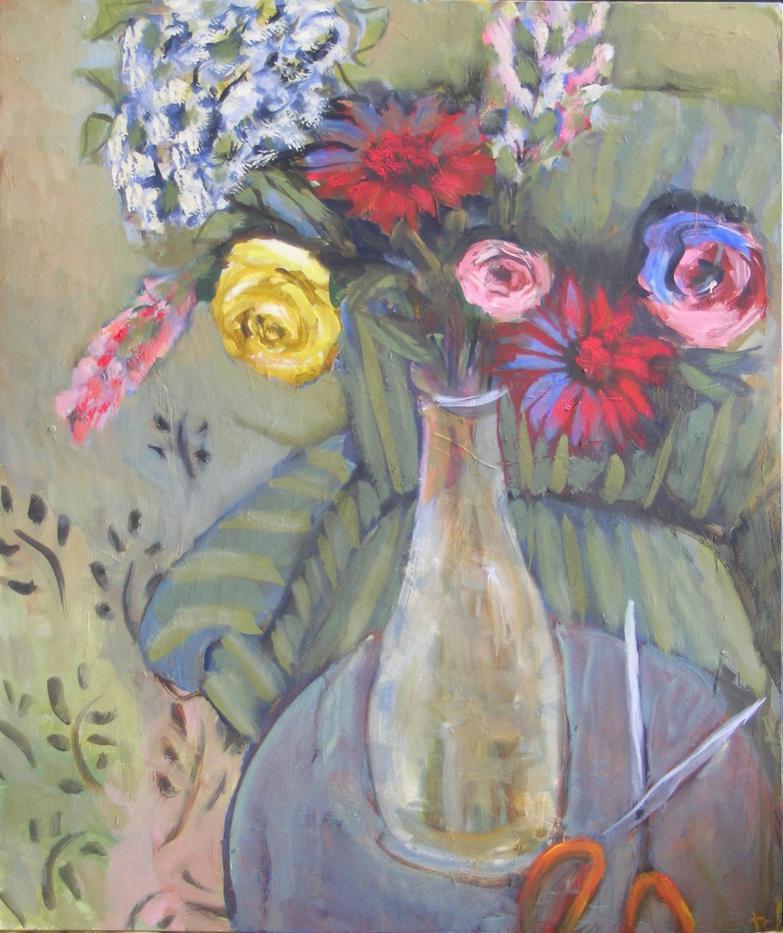 Still life with Yellow Rose